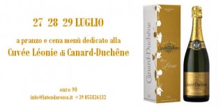 27 28 e 29 luglio • CHAMPAGNE CANARD-DUCHENE