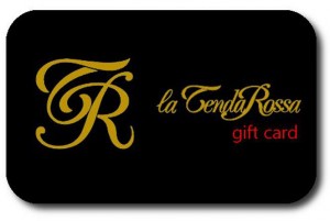 la tenda rossa - gift card