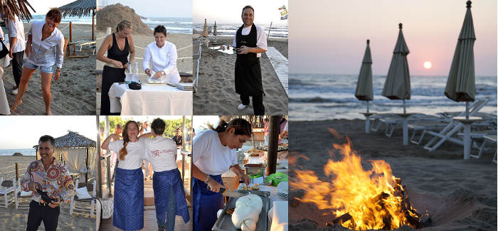 24 LUGLIO 2016 CENA IN SPIAGGIA ALLA PERLA DEL MARE