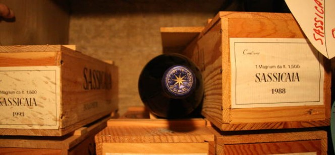 la tenda rossa - sassicaia