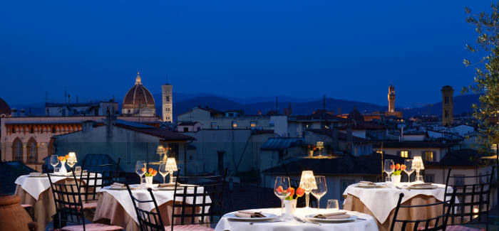 24 giugno per i fuochi di San Giovanni “Cena sulla Terrazza Rossini” a Firenze