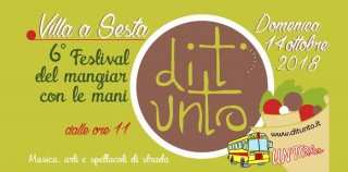 13 ottobre siamo a Villa a Sesta per Dit’Unto