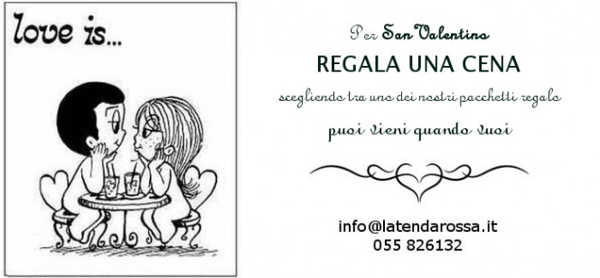 la tenda rossa - SAN VALENTINO - scegli quando vuoi 2019