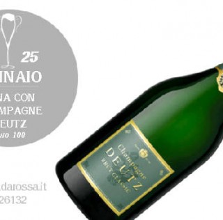 24 e 25 gennaio – Cena con Champagne DEUTZ