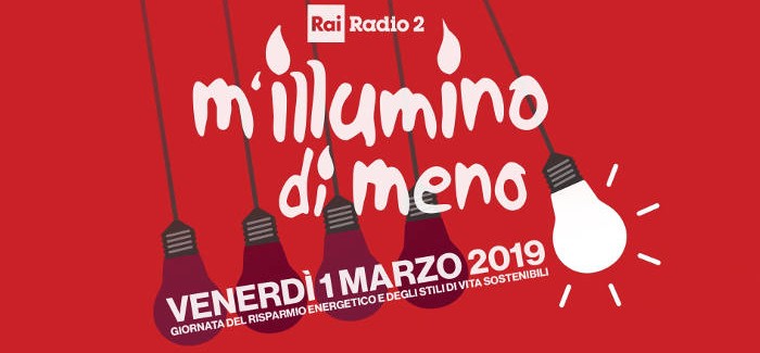 M’Illumino di meno – SERATA AL LUME DI CANDELA – 1 MARZO